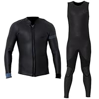 ラバー ロングジョン ロングタッパー セット ウェットスーツ ウェットスーツ ロングジョン タッパー セット 3mm 2mm